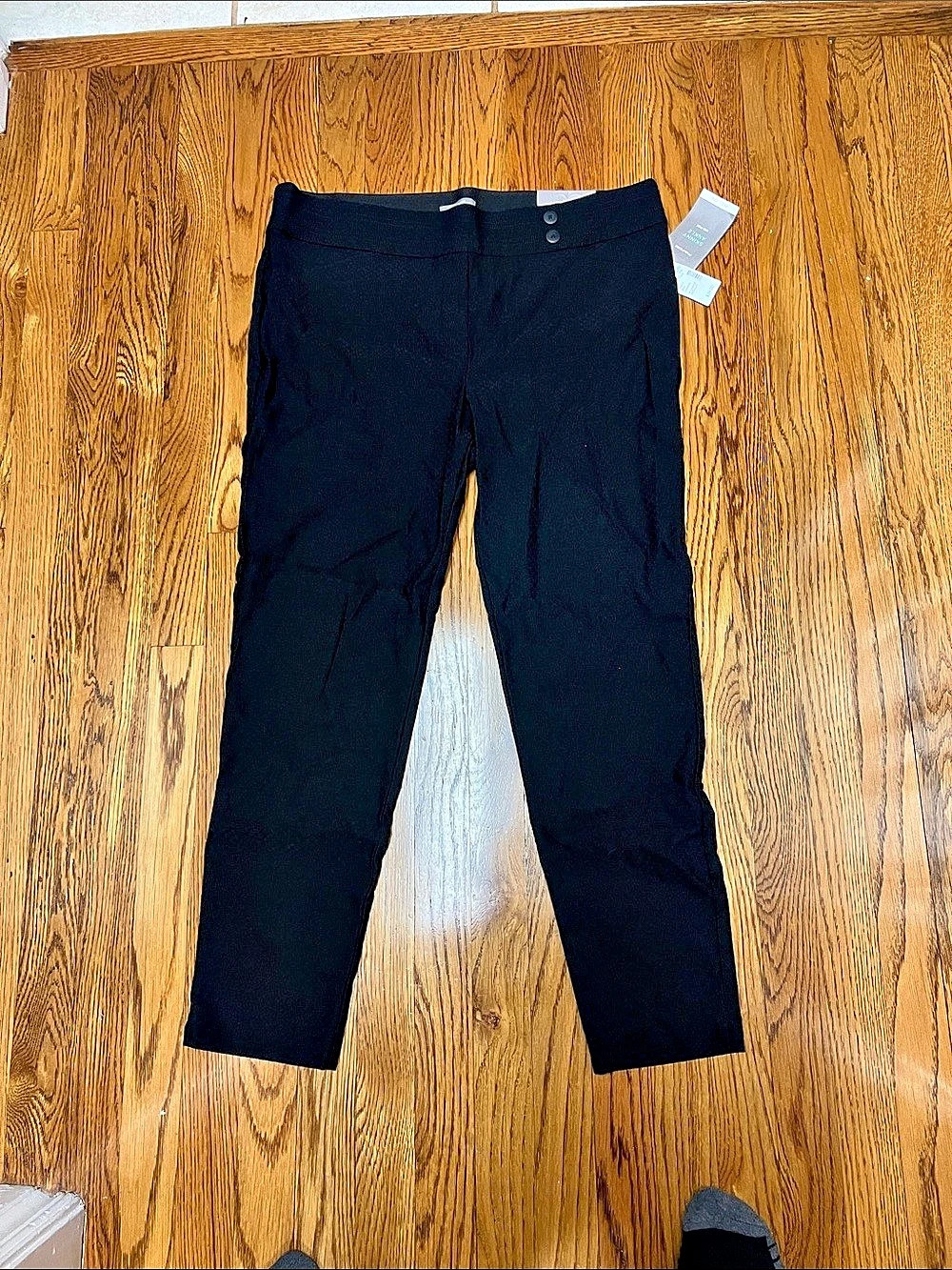 Maurices Mid-Rise Skinny Ankle Pull On Black Size XL NWT